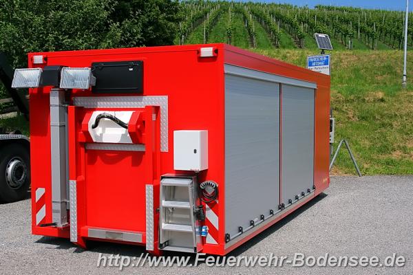 Abrollbehälter Ölwehr Friedrichshafen(Feuerwehr Friedrichshafen)