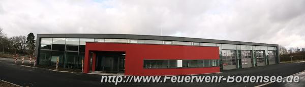 Das Gerätehaus der Abteilung Kluftern (von Friedrichshafen)(Feuerwehr Friedrichshafen)