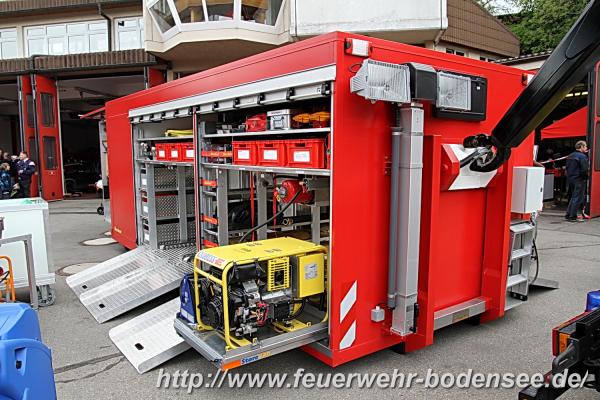 Abrollbehälter Ölwehr(Feuerwehr Überlingen)